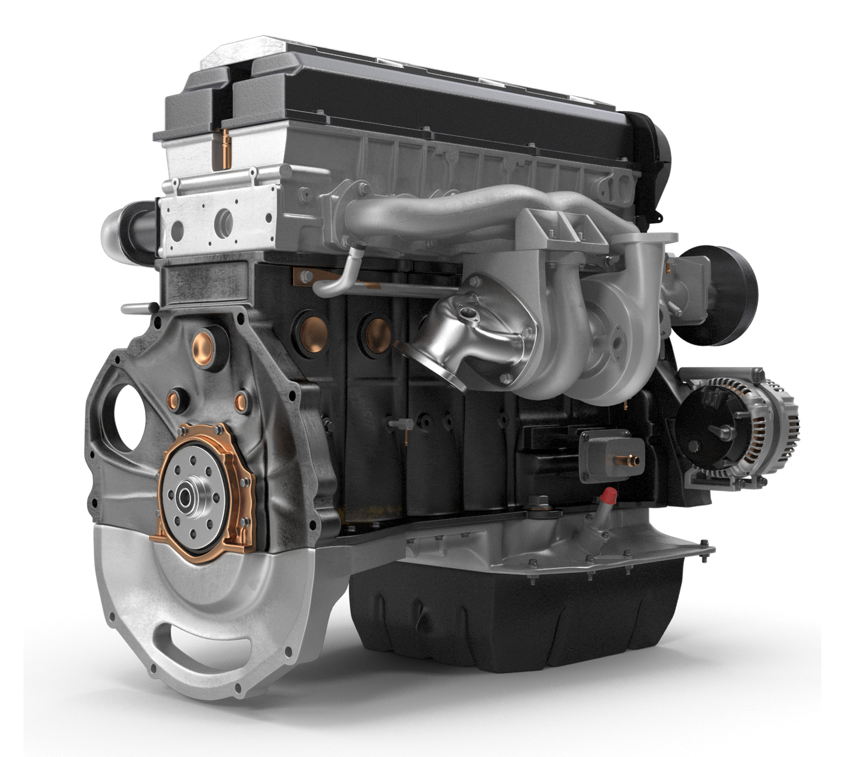 2010 Audi A4 Engine 2.0L MT